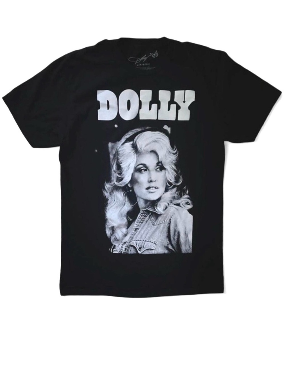 👕2 for $25👕 VTG Men’s Dolly Parton Black Graphic T-Shirt Size Medium (38-40)